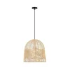 Immax 08262L - Luster na sajli PELO 1xE27/40W/230V, prečnik 40 cm, ratan