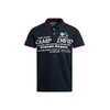 CAMP DAVID Majica marine / rdeča / bela