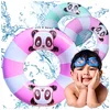 Napihljivo vodno kolo za otroke BESTWAY Panda Pool Beach Safe