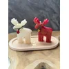 Aberto Design Set Novogodišnjih sveća Set9, Šareni