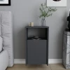 Hanah Home Noćni ormarić Carlin 36x61,4x25,3cm Antracit
