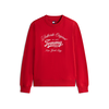 Tommy Jeans Majica ESSENTIAL rdeča/bela