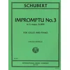 SCHUBERT/DEŠPALJ:IMPROMPTU NO.3 IN G MAJOR D899 CELLO AND PIANO