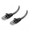 E-GREEN Kabl UTP patch Cat6 0.3m crni