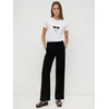 Karl Lagerfeld Ženske pantalone 211W1003-999, Crne