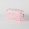Be Cute prozirni neseser srca, roze 18x8x10cm