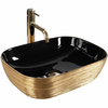 Umivalnik na podstavku Rea Belinda BLACK GOLD BRUSH