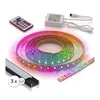 SET 1x LED RGBW traka DIGITAL LED/9,6W/230V 3 m + 3x ugradni profil 1 m + daljinski upravljač