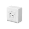 Digitus Digitus DN-9006-N CAT 6 omrežna vtičnica, RJ-45, bela