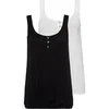 LASCANA Top, bež, črna