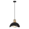 Rabalux Viseći luster Filina, 1xE27, o30cm, Crni