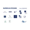 Paperblu SUPER 60 Ubrus 2sl 14cm 60m (12 rolni)