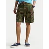 Polo Ralph Lauren Kratke hlače iz tkanine 710966288001 Zelena Relaxed Fit