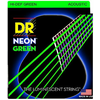 DR Strings HiDef Green Neon Medium-Lite Acoustic