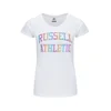 Russell Athletic AUTUMN S/S CREWNECK TEE SHIRT, ženska majica, bijela A41011
