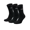 Puma CREW SOCK 3P, Black, Size 43-46, Clothing