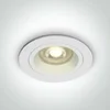 UGRADBENA SVJETILJKA 1×GU10/10W/230V/fi.92mm/BIJELA