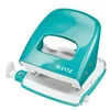 BUŠAČ 2 RUPE DO 30 LISTOVA WOW LEITZ 50081251 METALIK TIRKIZNI BLISTER