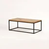 Livin Hill Klubska mizica, IN05-0, 114x42x60 cm, rjava
