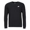 Nike  Majice z dolgimi rokavi NSCLUB TEE - LS  Črna