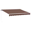 Tenda na ručno uvlačenje smeđa 300 x 250 cm