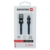 SWISSTEN podatkovni kabel USB-A/MICRO USB, black 1,2m