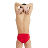 Arena solid brief junior red 28