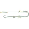 Trixie nastavljiv povodec za pse Soft Rope XS-S 2 m/fi-6 mm zelena/mint