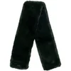 Ayfee SCIARPA FAKE FUR PASSANTE ECOPELLE ST25236 Zelena