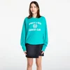 Mikina Sporty & Rich Varsity Crest Soft Crewneck UNISEX Spring Green L