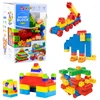 slomart LEAN TOYS Gradbeni bloki - Prostorski, pisani, 260 kosov