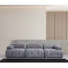 Atelier del Sofa Trosed Petite 3, 290x95x75 cm, Sivi