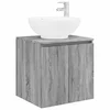 Umivaonik s policom Siva Sonoma 49,5 x 44,5 x 65 cm