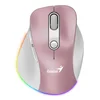 Genius Bežični miš Ergo 9000S Pro, USB, Rozi