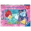 Ravensburger Puzzle Disneyjeve princese: pustolovščina 3x49 kosov