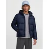 JACK & JONES Zimska jakna JCOLEGACY temno modra