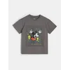 Sinsay - Pamučna majica sa printom Mickey Mouse - tamno siva