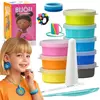 sarcia.eu Hey Clay Bijou nakit Modelirna masa + dodatki, modelirna glina, 8 barv