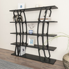 Hanah Home Polica 120x120x25cm Crna