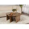 Hanah Home Klub sto Moira, O90x41cm, Braon