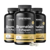 Bromelain + Papain, 90 kapsul