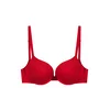 GOD SAVE QUEENS Nedrček Second Skin Ultimate Push-Up Bra rdeča