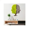 Wallity Dekorativni zidni ukras Green And Dry