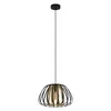 EGLO Viseća lampa ENCINITOS E27 38 cm crna/zlatna 99666