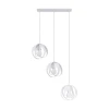 Sollux SL.1085 - Viseći luster na sajli TULOS 3xE27/60W/230V bela