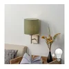 BRILAGI - LED zidna svetiljka NUBILA 1xE27/60W/230V mat hrom/zelena