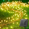 Žute Vilinske solarne lampice 3m