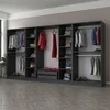 Hanah Home Garderober Kale-4943, 360x190x52 cm, Antracit