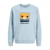 Jack & Jones Junior Majica Perry svetlo modra/mešane barve