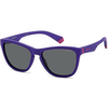 Polaroid Junior PLD8056/S 1JZ/M9 Polarized ONE SIZE (49) Vijolična/Siva